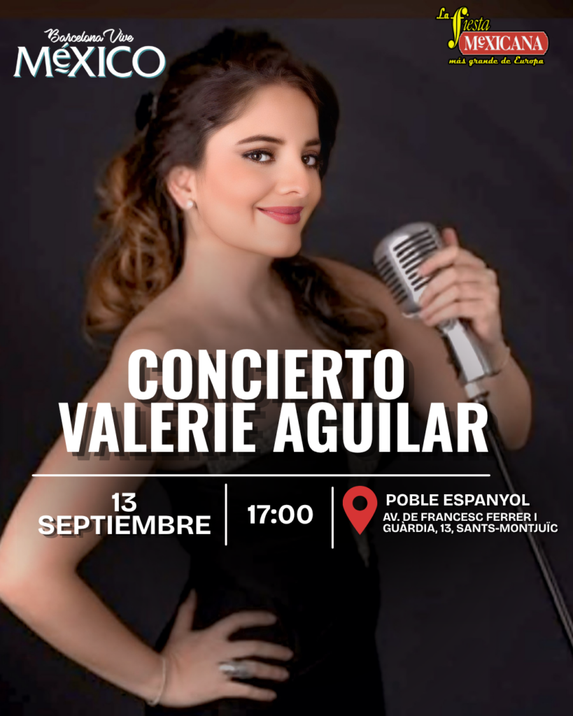 Concierto Valerie Aguilar en Bcn Vive Mexico